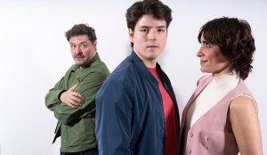 El elenco de Superhéroe, el Musical